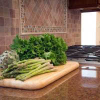 Custom backsplash and quartz counters Therese Interior Design - Bohemia Rhapsody